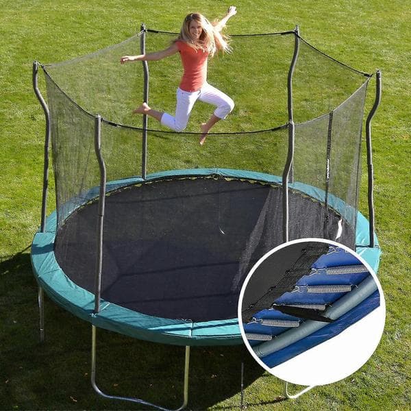 20 stk. Trampolin Spring Seng Elastik Seng Mesh Klud Spænde Trekant Ring Dele-FCY