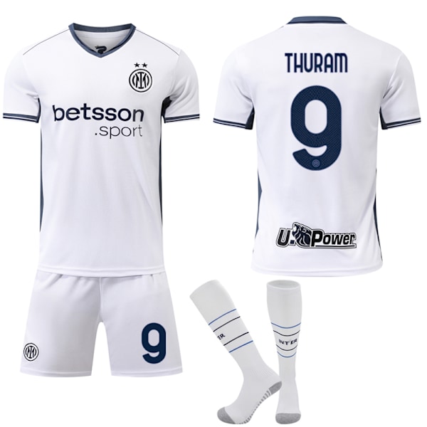 Internazionale Milano Bortatröja Barn 2024-2025 Nr 9 THURAM M