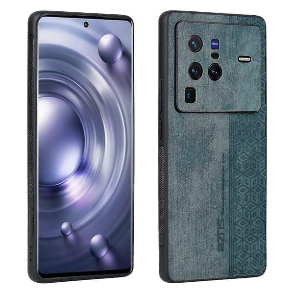3D-preget deksel for Vivo X80 Pro Dark Green