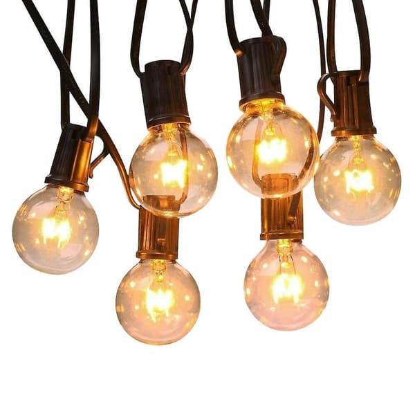 Transparent LED-lampe, lyskæde, have, indretning