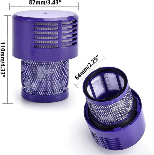 V10 erstatningssett for Dyson V10 Cyclone, V10 Absolute, V10 Animal, V10 Total C