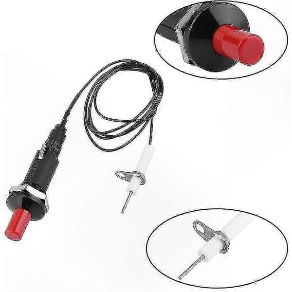 Piezo-tenner med 1m kabel for gasspeis, lighter, komfyr