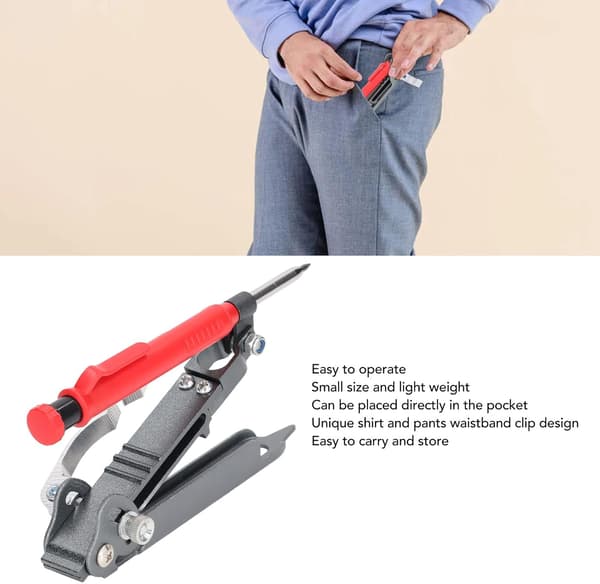 Multifunctional Woodworking Desktop Tool Compass Edge Ruler Measuring Line Desktop Ruler Contour Template T