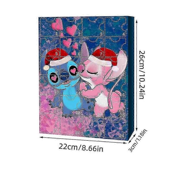 2023 Jule Lilo & Stitch Figur 24 Dagers Nedtelling Adventskalender...