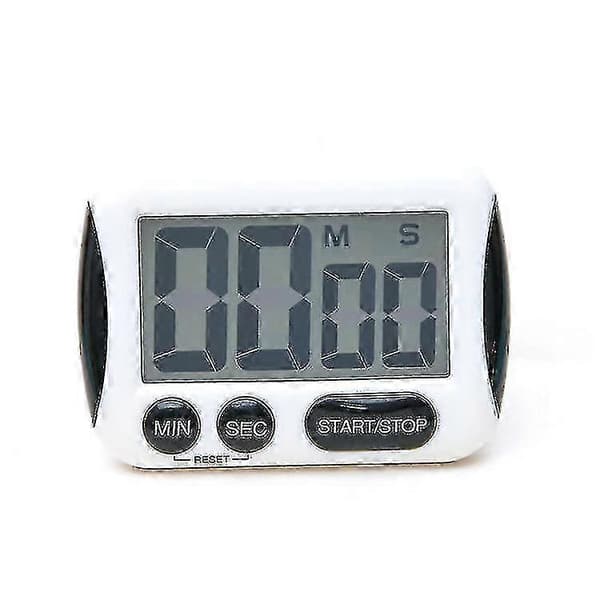 Stor knap timer elektronisk digital køkken stopur funktion høj bipper magnetisk digital timer