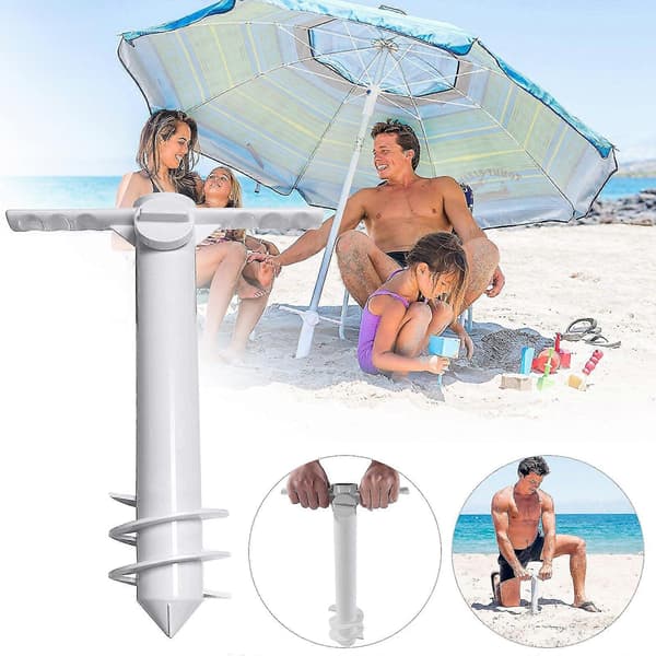 Strandparasol Sandanker Strandparasol Faste Tilbehør Julepynt