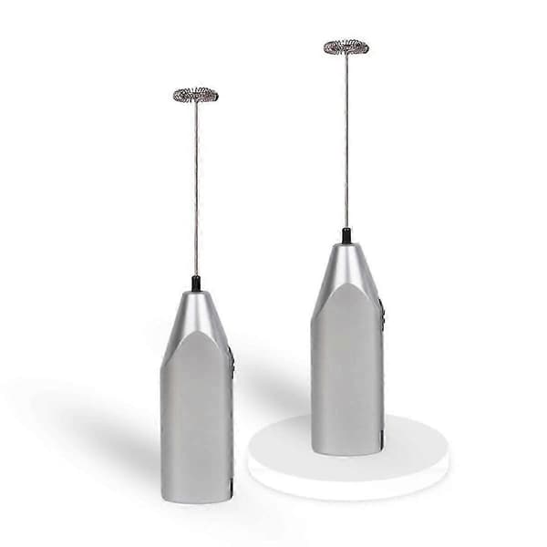 Mini husholdningshåndmixer mælkeskummer køkkenudstyr Silver