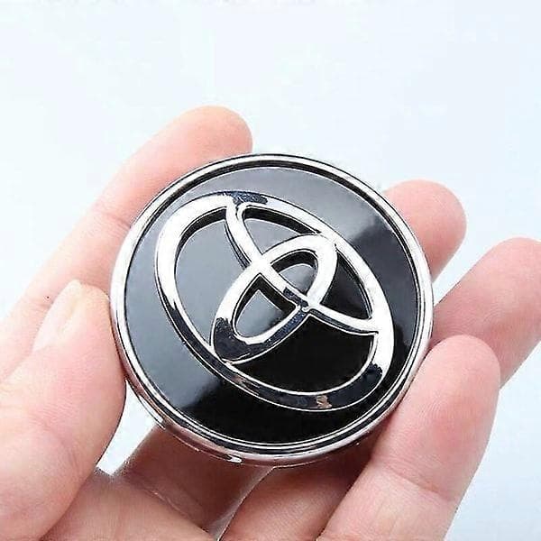 Toyota 4 62mm Navcentrum Kapsel För Logotyp Svart