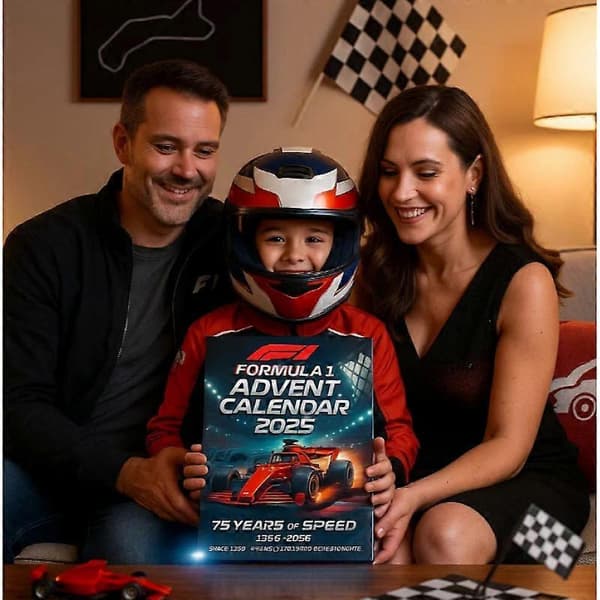 Formula 1 2025 Blind Box Julekalender – Perfekt til F1-fans' juleoverraskelser