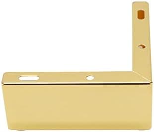 15x6cm Metalliske Sofaben L-formede Møbelfødder Guld Sofaben Bord Skab Kommode Sofaben Møbelfødder Udskiftning