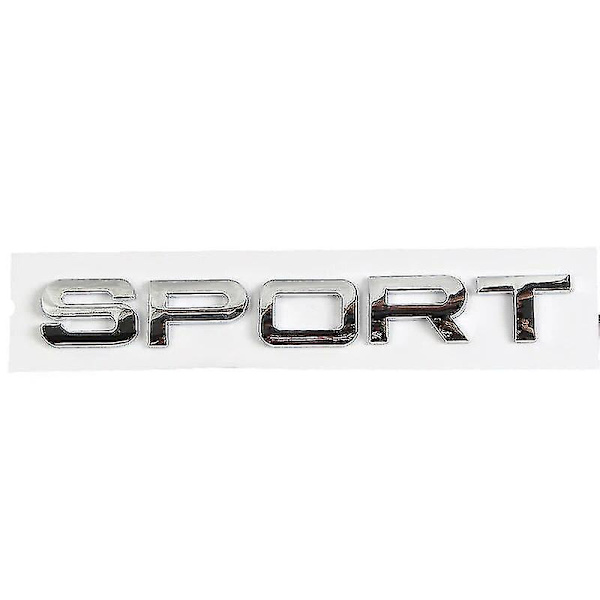 3D-ABS-logon Range Rover -kirjaimet -emblemitarra auton etumaskiin Range Rover Sport Evoque L322 L320 L406 P38 -tarvikkeet Sport Chrome