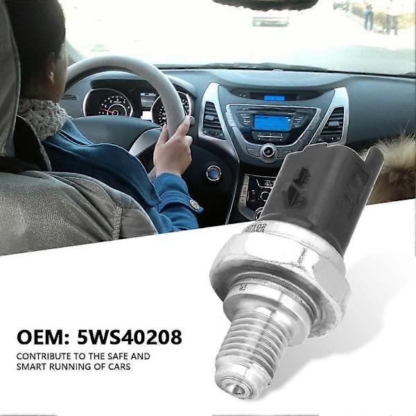 5WS40208 Bränsletrycksgivare för bil, högtryckssensor för Nissan Note MPV Qashqai SUV 2007-2012
