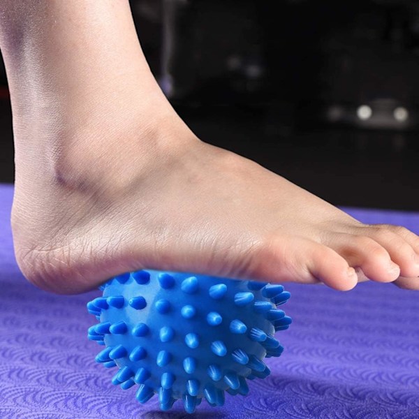 Professionella massagebollar Fotboll Fotmassager Spiky Roller