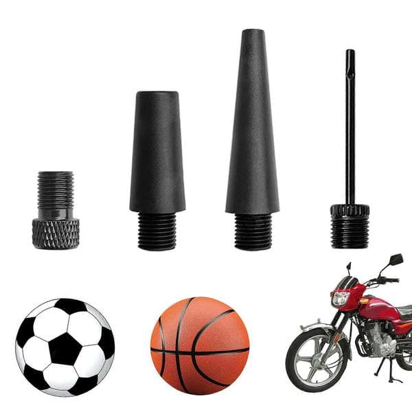 Nålpumpadapterkit för uppblåsbara bollar, däckpumpadapterkit för uppblåsbara föremål, sportbollar och cyklar 5