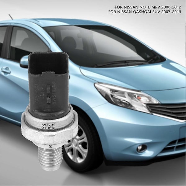 5WS40208 Bränsletrycksgivare för bil, högtryckssensor för Nissan Note MPV Qashqai SUV 2007-2012