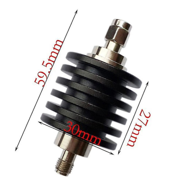10w Sma-jk Rf-dämpare, - 4 Ghz, 50 Ohms Sma-dämpare, 40db
