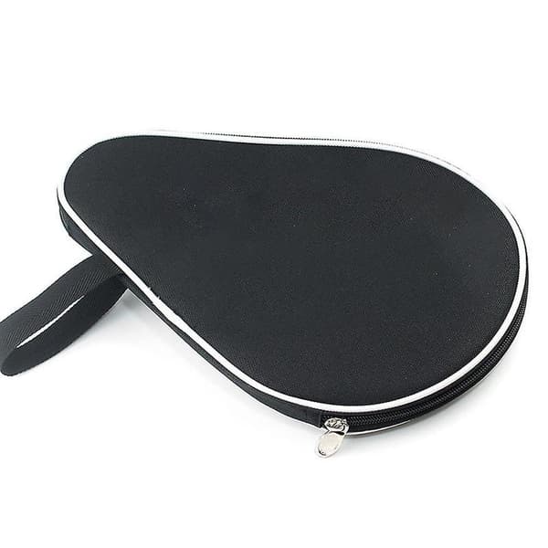 Racketväska med bollförvaringsficka, bordtennisracketfodral, vattentätt inre foder