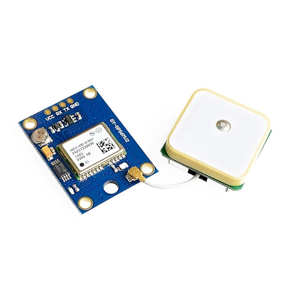 -neo6mv2 Ny Neo-6m Gps-modul Neo6mv2 Med Flight Control Eeprom Apm2.5 Stor Antenne For Blue