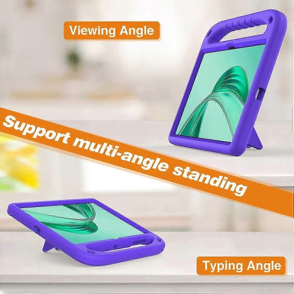 Til Honor Pad X8a Etui Håndgreb Støttefod Tablet EVA Cover Multicolor Style F