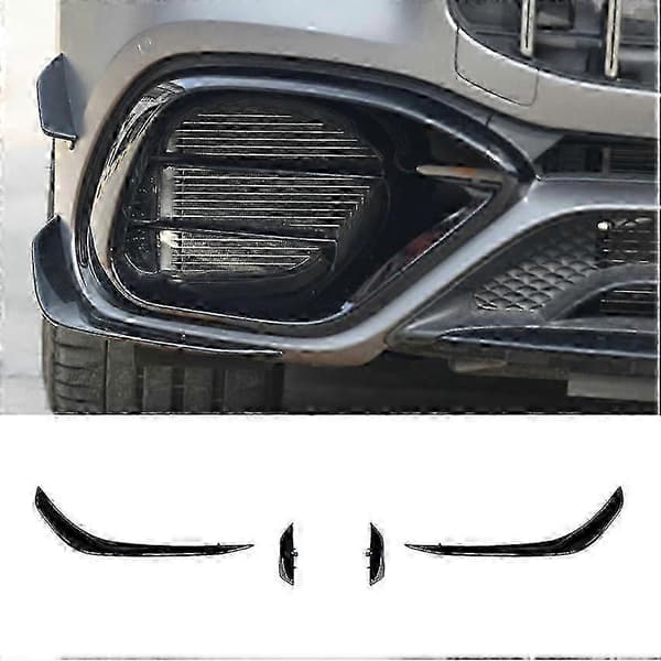 Frontspoiler til CLA45 AMG C118 2020-2021 sort højglans