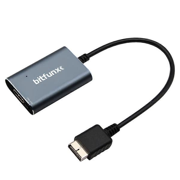 PS2 til -kompatibel omformer for PS2 PS1 1/2 spillkonsoller med RGB til YPbPr-bryter
