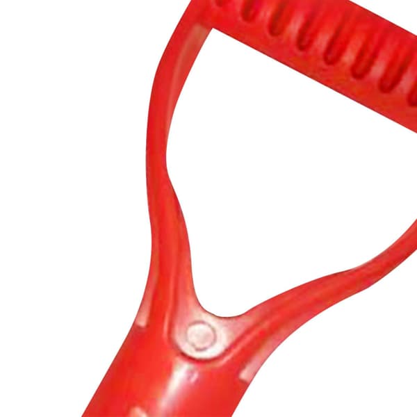 Lapiokahvan Y-kahva Korvaava lapiokahva puutarhanurmikkoon, musta red 9.5cmx18cm