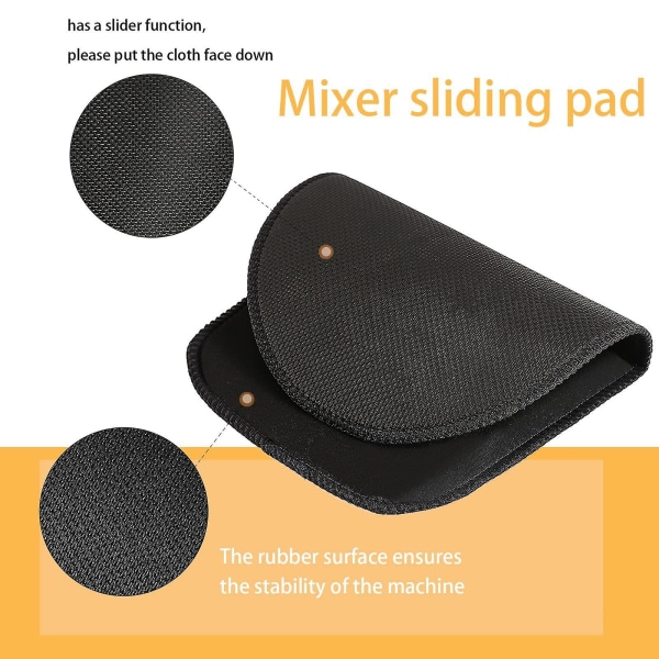 Mixer Slider Mat För Kitchenaid Mixer Med Sladd Organizer, Mixer Mover Slider Mat Pad