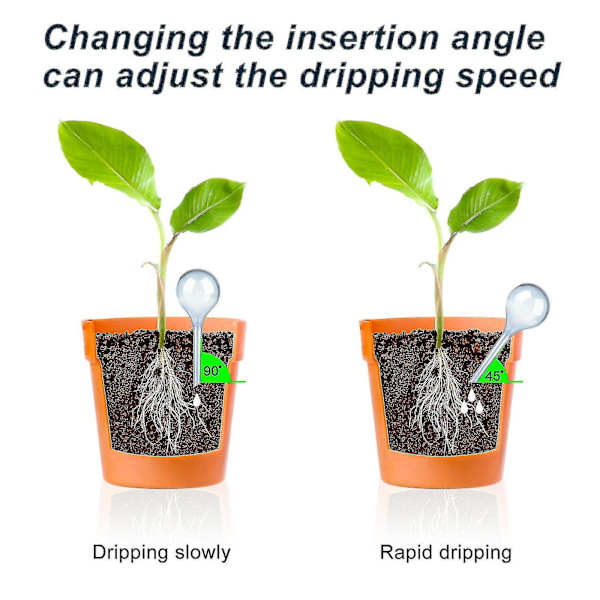 12 Pack Plant Kastelupallot Itsekastelujärjestelmä Pvc Self Watering Glo