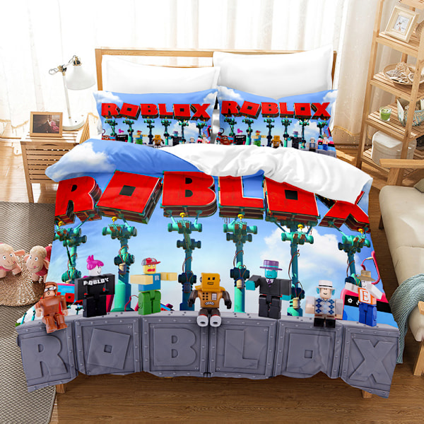 Minecraft My World 3D digitaaliprintti kolmiosainen setti pussilakana päiväpeite lakana tyynyliina vuodevaatteet 6 220*240