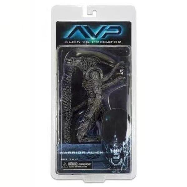 Grid Warrior Xenomorph Alien Figur Alien vs Predator Actionfigur Samlarmodell Leksaker Julklapp Födelsedagspresent Warrior