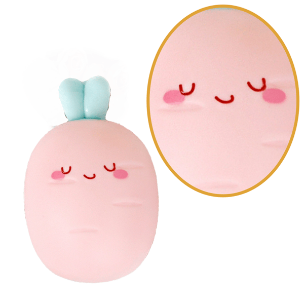 Stretchy Carrot Squish Attack Sensorisk Leksak av. Sensorisk Leksak Stressavlastande Leksaker