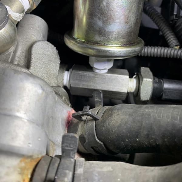 1/8 NPT Oliestrykssensor T-adapter Fitting Oliestryksswitch Måler Turbo Tilførselsledning Slangeforbinder Rustfrit Stål