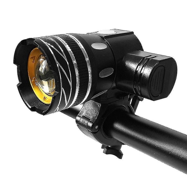 Z30 15000lm T6 Led lys Cykel/cykel/lys Sæt Usb Genopladelig Forlygte/lommelygte Vandtæt Zoombar Cykellampe Til Cykel