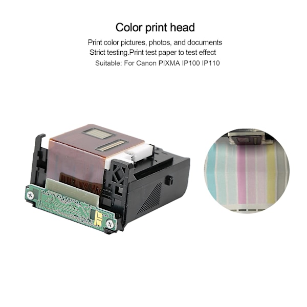 Väriprinttipää Pixma Ip100 Ip110 -tulostimille ja skannereille, lisävarusteet Qy60068