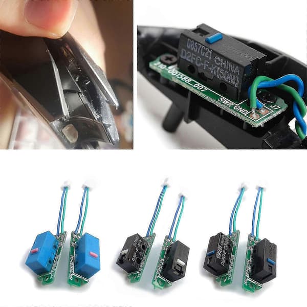 Udskiftningsknapkort til Logitech G903 G900 musereparation 2 stk. C