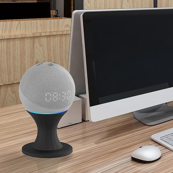 4. sukupolven älykaiuttimen pöytäteline Amazon Audio Stand-musta Black