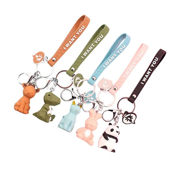 5 Pcs. Cell Phone Charm Rabbit Keychain Decorative Keychain Kids