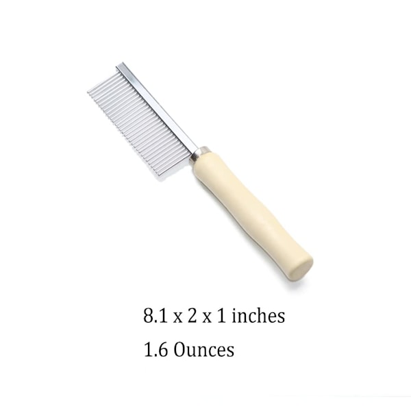Trekammet kam for hunder og katter Pet Comb