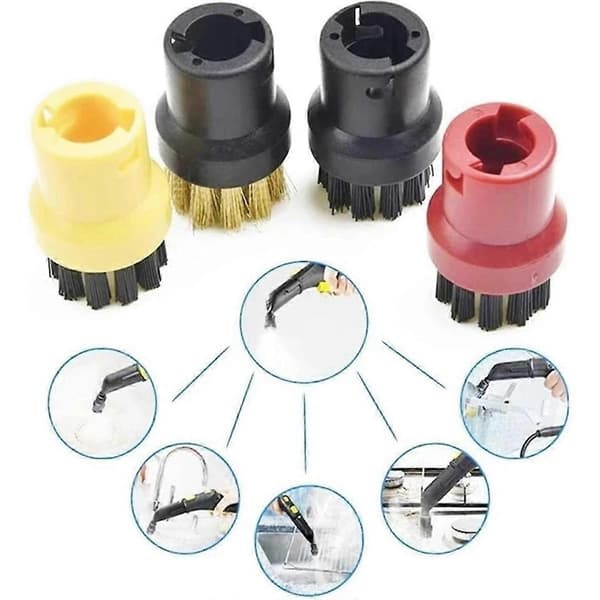 Til Karcher SC1 SC2 SC3 SC4 SC5 SC7 damprenser del T børstesæt