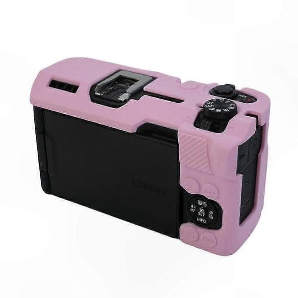 Skyddande silikonfodral för PowerShot V1, dammsäkert skydd Pink
