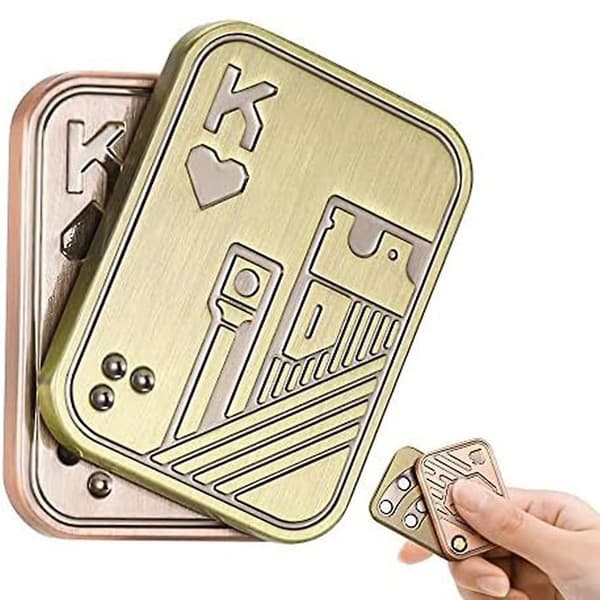 Fidgets Sliders i flere afsnit, stilfuldt push-kort af høj kvalitet til shopping 3 Layers