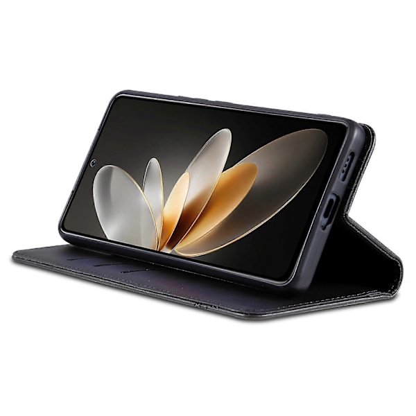 För Oppo Find X8 Pro 5G Fodral Nappa Textur PU Läder Plånbok Telefonfodral Blue