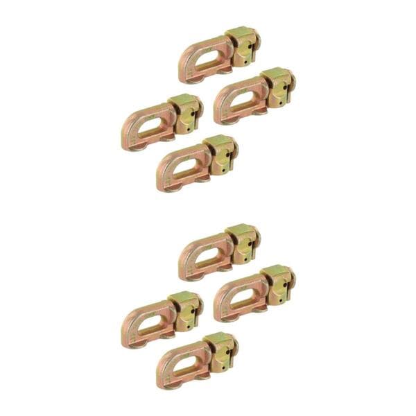 1/2 4x Lastkontroll L-skena Dubbel Stud Fäste Lastkontroll 2Sets