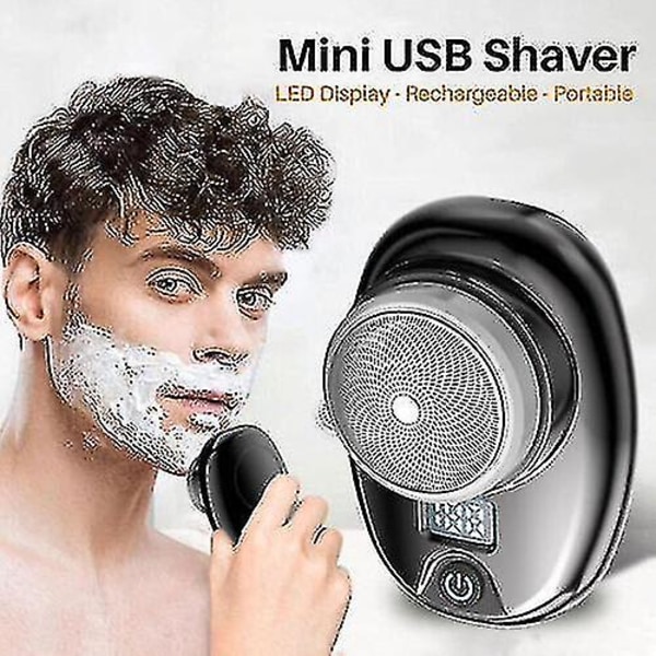 Mini shaver bærbar barbermaskine