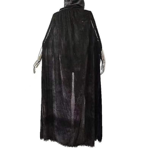 Lapsen demonikappe noita kurpitsa viitta cosplay Halloween show puku