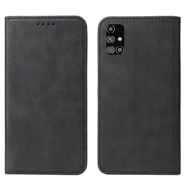 Magnetlås Lærveske til Samsung Galaxy M31s Black