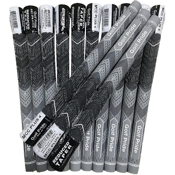 Premium 13-delars golfgrepp standardstorlek medium grå grey