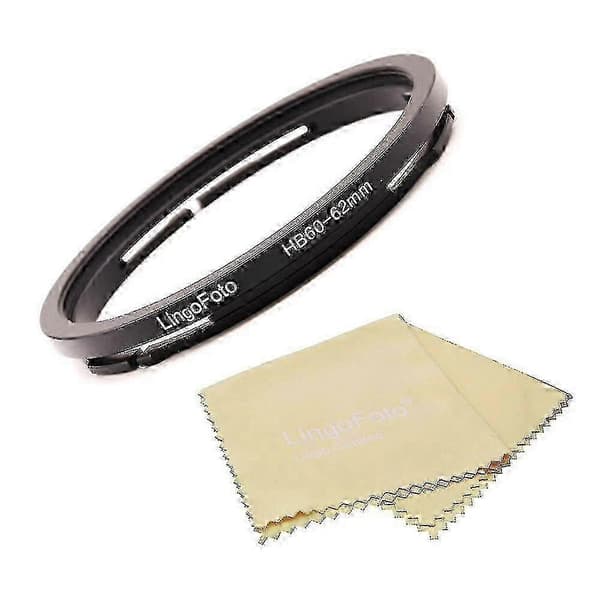 Hasselblad B60 Metal Filter Adapter Ring Til 62/ 67/ 72/ 77/ 82mm Filter Til Hasselblad B60 Bajonetfatning 82mm