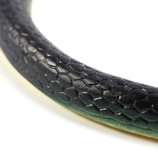130 cm pitkä realistinen pehmeä kumi käärme puutarharekvisiitta hauska vitsi kepponen lelu lahja kuuma