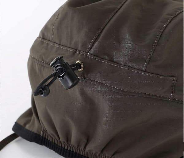 Utendørs baseballcaps for menn Vanntett Yetsye Vinterøreflapp Coffee